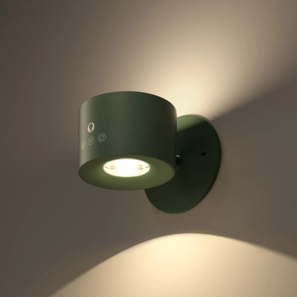 Modern Magnetic Wall Light - Cordless LED Sconce - VOIDSmart™ GlowRight