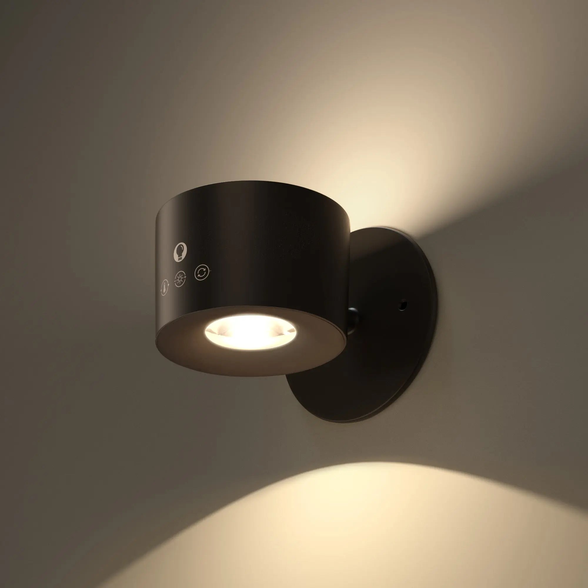 Modern Magnetic Wall Light - Cordless LED Sconce - VOIDSmart™ GlowRight
