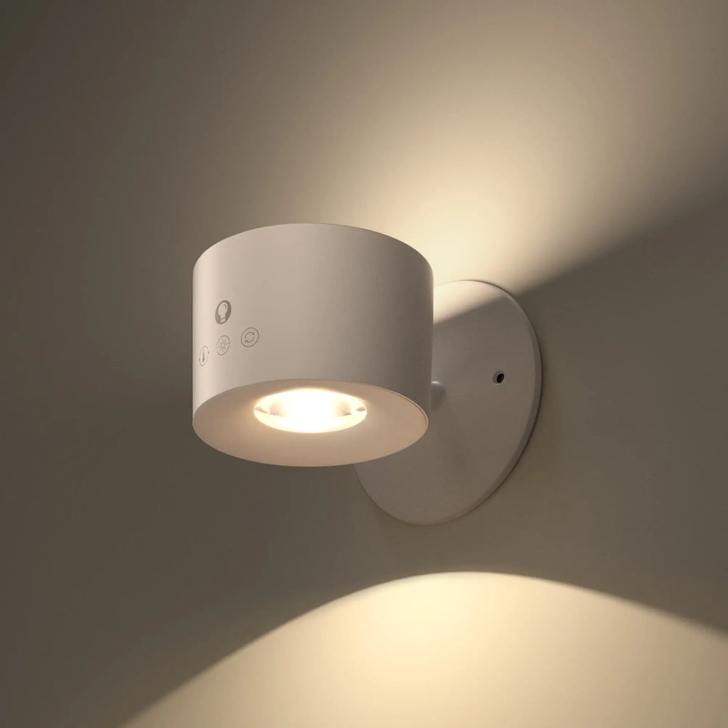 Modern Magnetic Wall Light - Cordless LED Sconce - VOIDSmart™ GlowRight