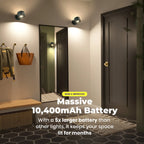 Modern Magnetic Wall Light - Cordless LED Sconce - VOIDSmart™ GlowRight