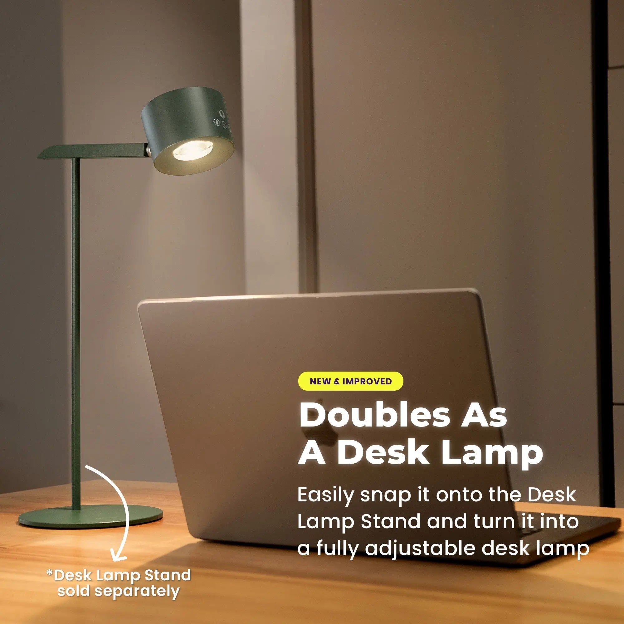 Modern Magnetic Wall Light - Cordless LED Sconce - VOIDSmart™ GlowRight