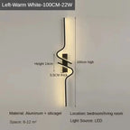 VoidSculpt™ Artistic Wall Light - Minimalist Curved Accent Modern Wall Light - VOID Lighting™ Luminescense