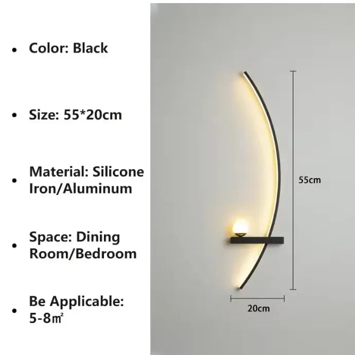 VoidStripe™ Modern LED Wall Sconce - Luxury Linear Architectural Light - VOID Lighting™ Luminescense