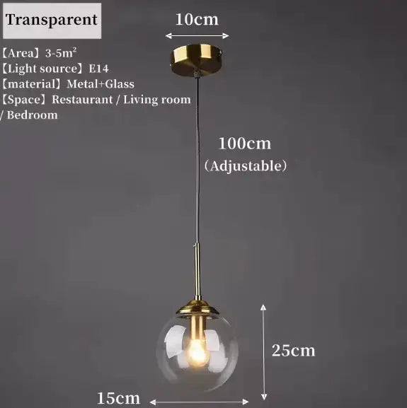 Ignisora™ Modern Glass Pendant Light Luminescense