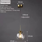 Ignisora™ Modern Glass Pendant Light Luminescense