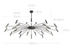 Strandor™ Modern LED Chandelier – Adjustable Multi-Arm Ceiling Light Luminescense