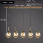 Ignisora™ Glass Modern Pendant Light Nordic Inspired Globe Pendant Luminescense