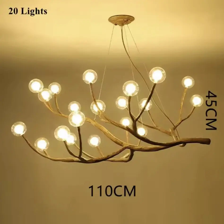 Modern Glass Bubble Chandelier - Luxury Branch Pendant Light - AuroraBranch™ Luminescense
