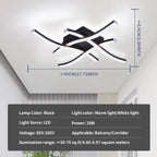 VoidArc™ Modern Curved LED Ceiling Light - Luxury Minimalist Flush Mount Luminescense