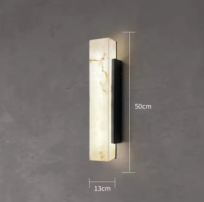 VoidMarble™ Luxury Outdoor Wall Sconce - Modern Marble Accent Light & LED Exterior Light - VOID Lighting™ Luminescense