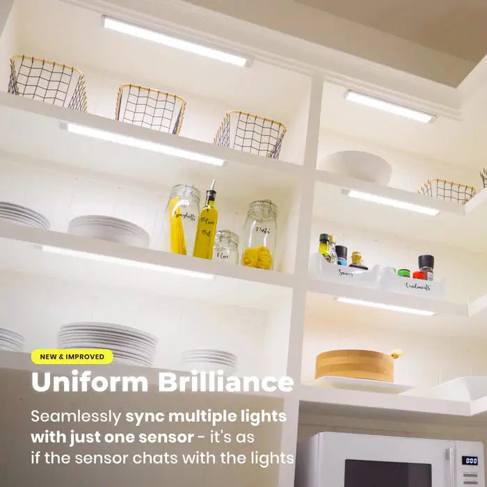 VoidSensor™ Pro Smart LED Motion Light - Rechargeable Ultra-Slim Cabinet &amp; Closet Accent - VOID Lighting™ Luminescense