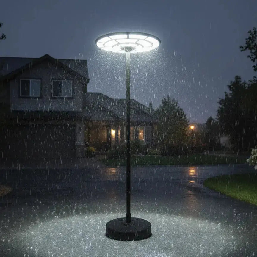 SolarForce™ — High-Output Solar Light Motion Sensor Free Standing Luminescense