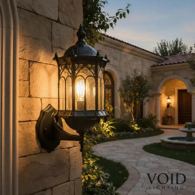 HeritageLantern™ European Outdoor Wall Light – Waterproof Aluminum E27 Outdoor Wall Sconce Luminescense