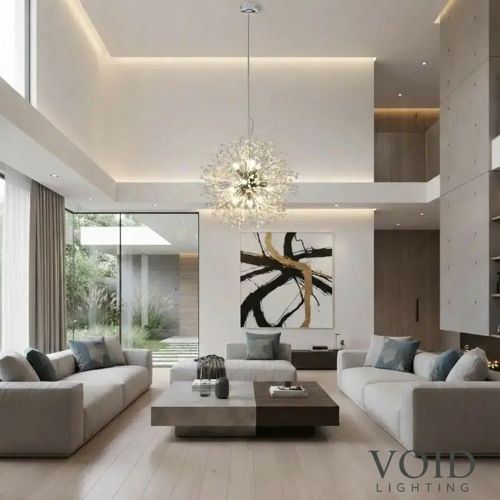 Stellara™ Firework Crystal Chandelier – Modern Luxury Chandelier LED Pendant Light Luminescense