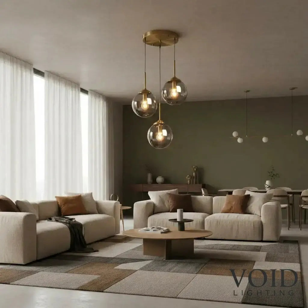 Ignisora™ Modern Glass Pendant Light Nordic Inspired Globe Pendant Luminescense