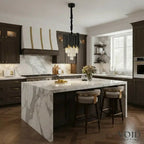 Obsidian Veil™ Crystal Pendant Light – Modern Black Luxury Chandelier Luminescense