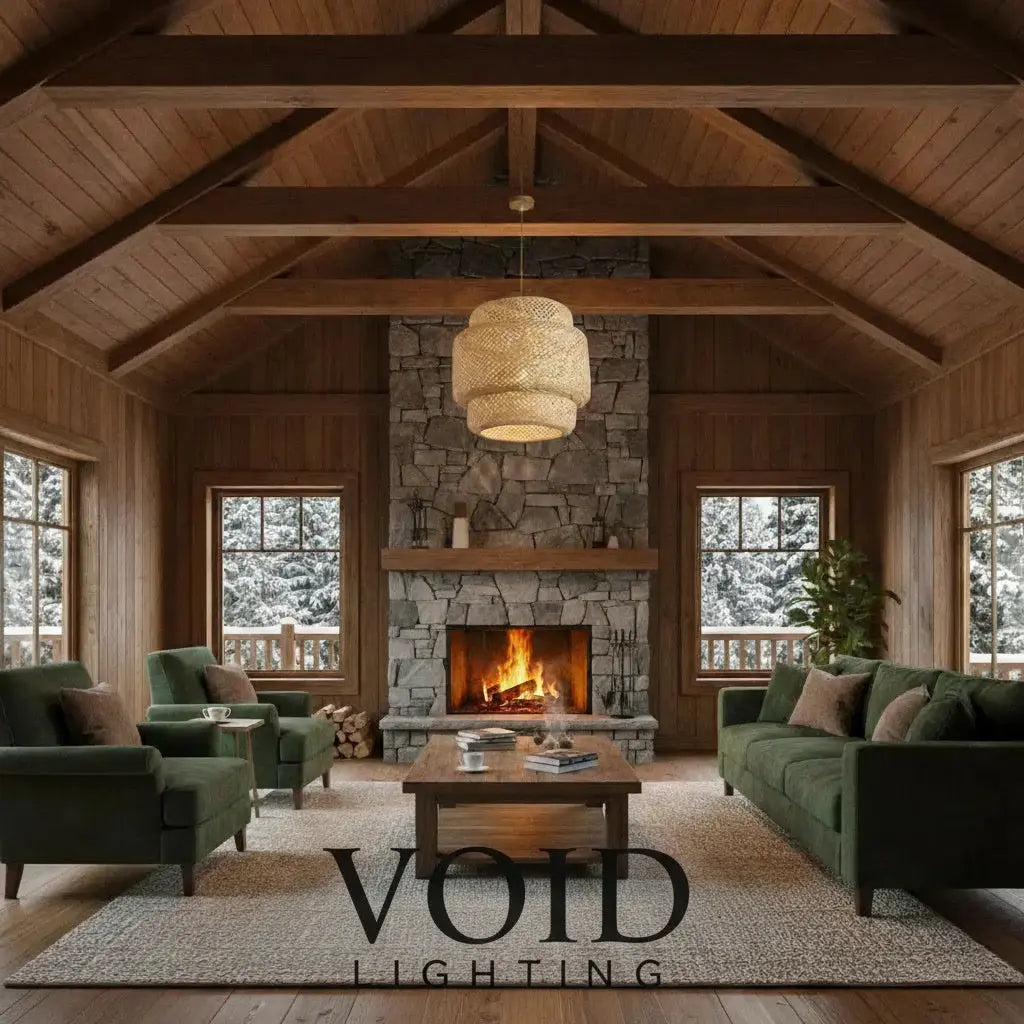 Modern Bamboo Weave Pendant Light - Handwoven Nordic Ceiling Fixture - Bambura™ Luminescense