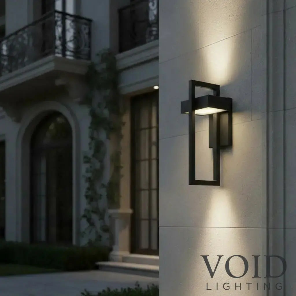 AstraFrame™ Outdoor LED Wall Sconce Luminescense