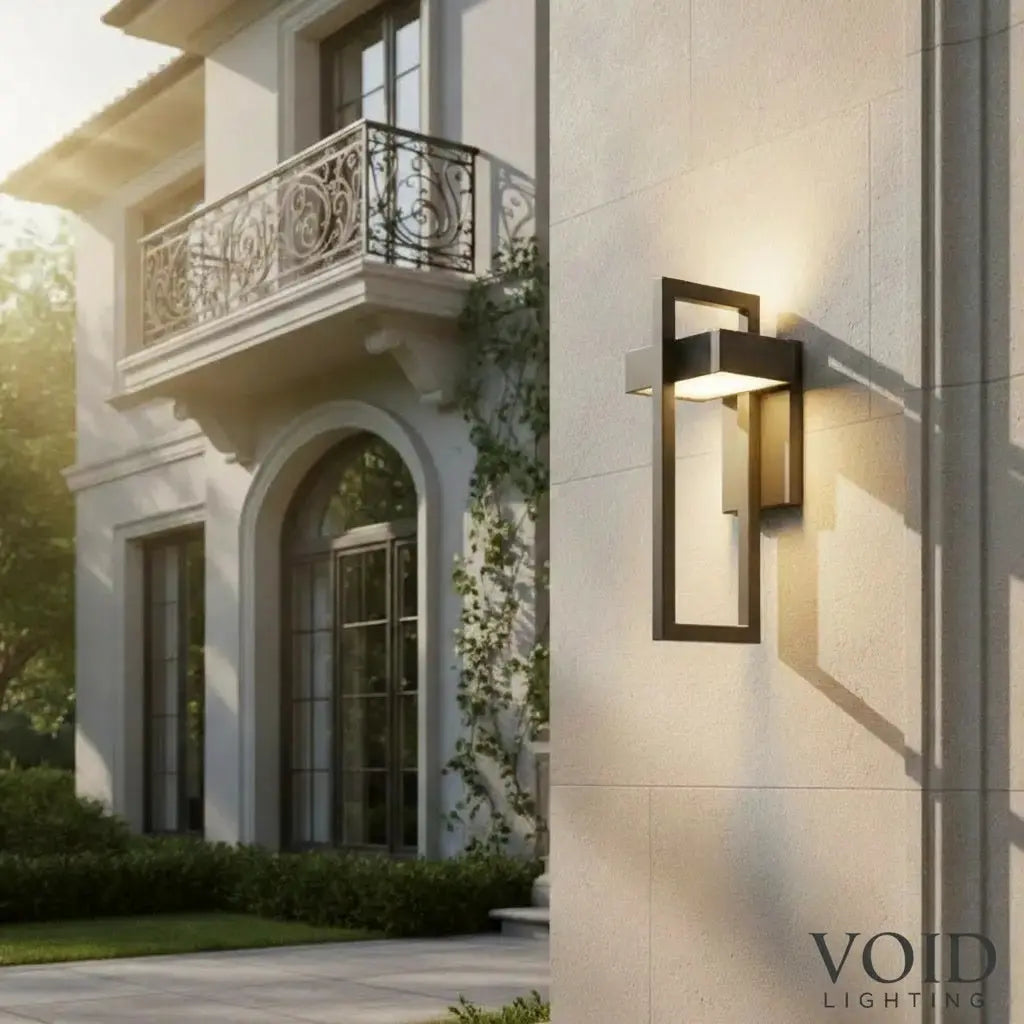 AstraFrame™ Outdoor LED Wall Sconce Luminescense