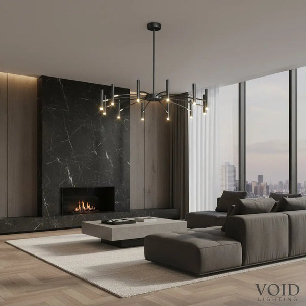 Strandor™ Modern LED Chandelier – Adjustable Multi-Arm Ceiling Light Luminescense