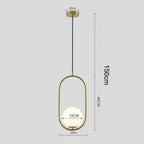 Modern Brass & Black Glass Lighting Pendant - Luxury Industrial Chandelier - Elara™ Luminescense