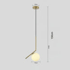 Modern Brass & Black Glass Lighting Pendant - Luxury Industrial Chandelier - Elara™ Luminescense