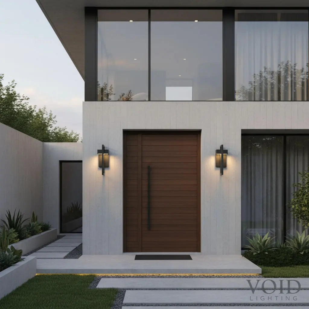 AstraFrame™ Outdoor LED Wall Sconce Luminescense