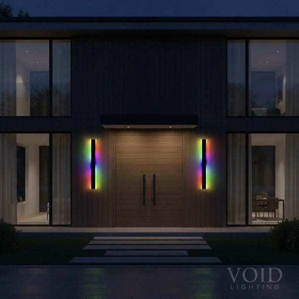 ForgeGlow RGB™ Smart RGB Linear Wall Sconce | Waterproof IP65 Modern LED Bar | App-Controlled Mood Light Luminescense