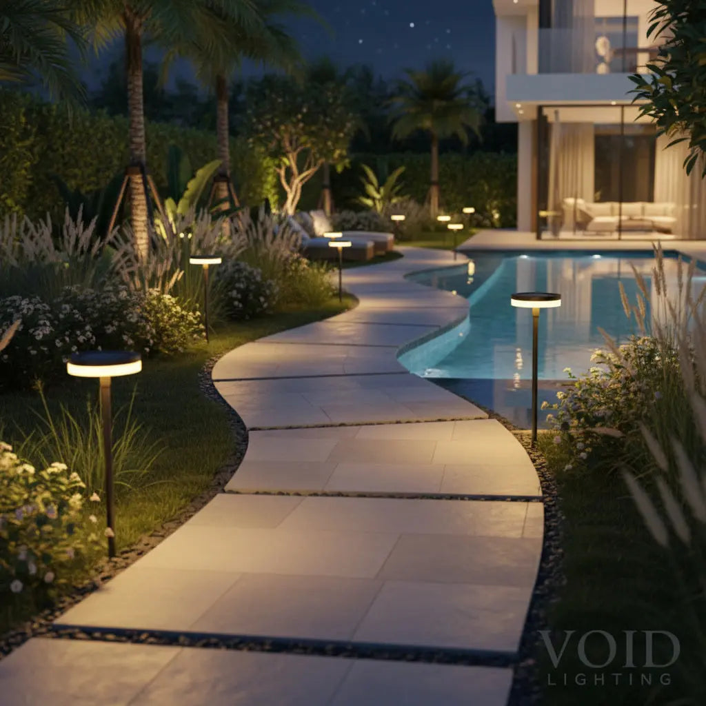 VoidSway™ Solar Firefly Lights - Waterproof Outdoor Pathway Decor - Wind-Sway LED Garden Lighting Luminescense