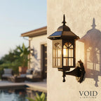 VoidRetro™ Solar Pathway Lights - Waterproof Vintage Outdoor LED Garden Lighting Luminescense