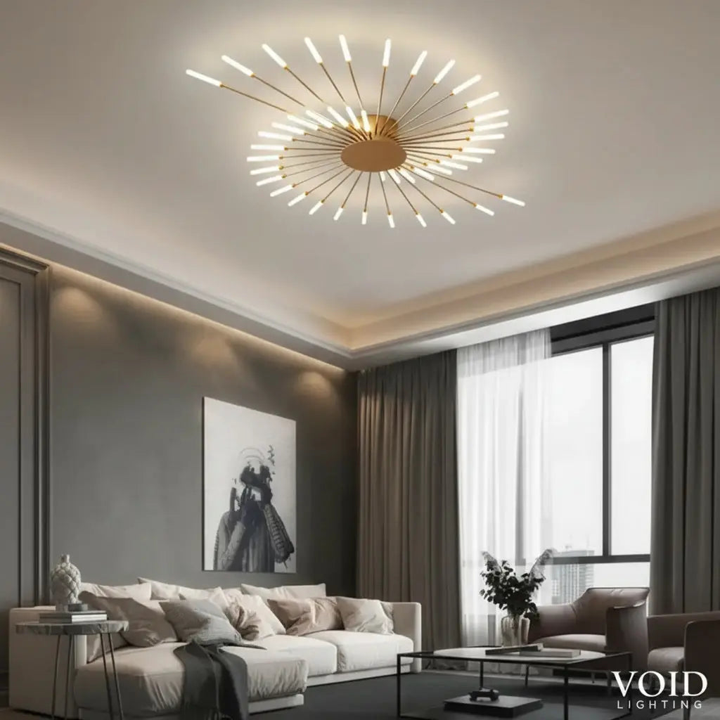 LumiBurst™ Firework LED Chandelier Luminescense