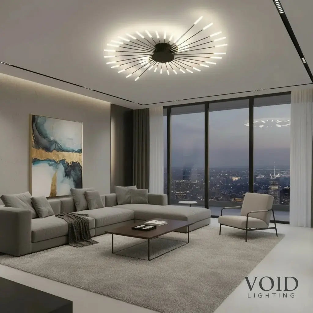 LumiBurst™ Firework LED Chandelier Luminescense