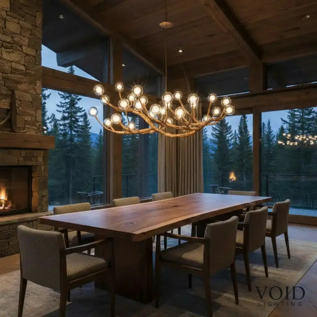 Modern Glass Bubble Chandelier - Luxury Branch Pendant Light - AuroraBranch™ Luminescense