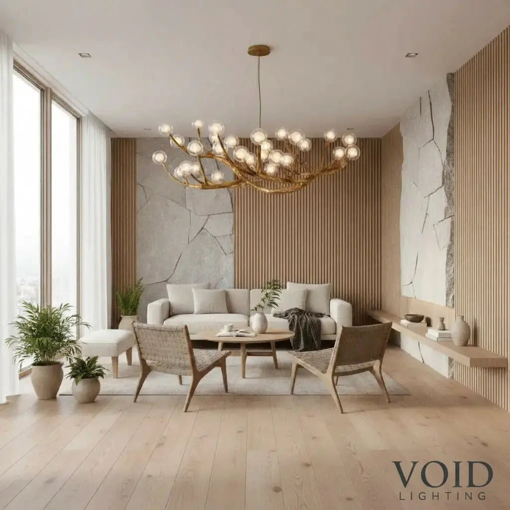 Modern Glass Bubble Chandelier - Luxury Branch Pendant Light - AuroraBranch™ Luminescense