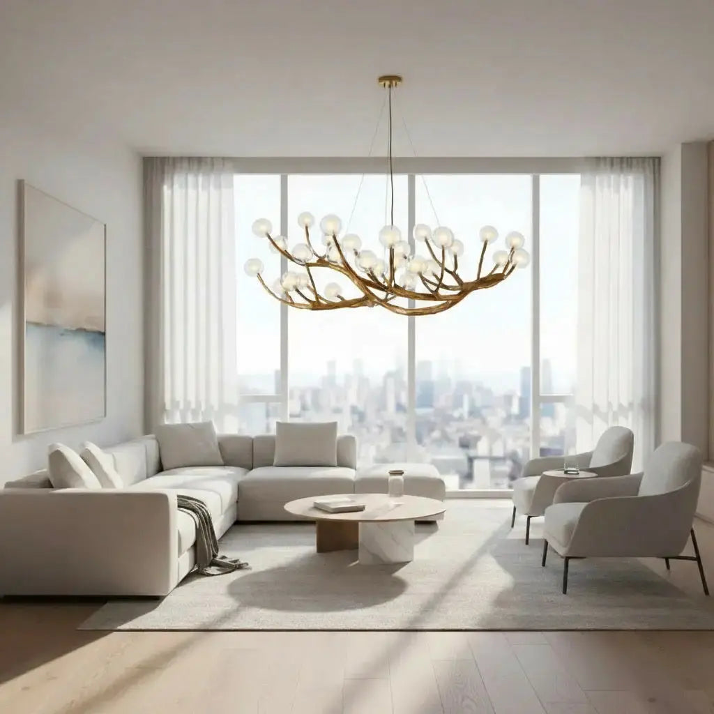 Modern Glass Bubble Chandelier - Luxury Branch Pendant Light - AuroraBranch™ Luminescense