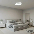 Modern Smart LED Ceiling Light - Minimalist Nordic Flush Mount - NordiCore™ Luminescense