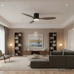 Modern LED Ceiling Fan with Remote - Silent 3-Blade Fan Light - Aeris™ Luminescense