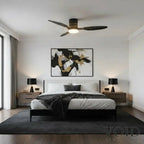 Modern LED Ceiling Fan with Remote - Silent 3-Blade Fan Light - Aeris™ Luminescense