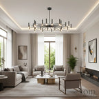 Strandor™ Modern LED Chandelier – Adjustable Multi-Arm Ceiling Light Luminescense