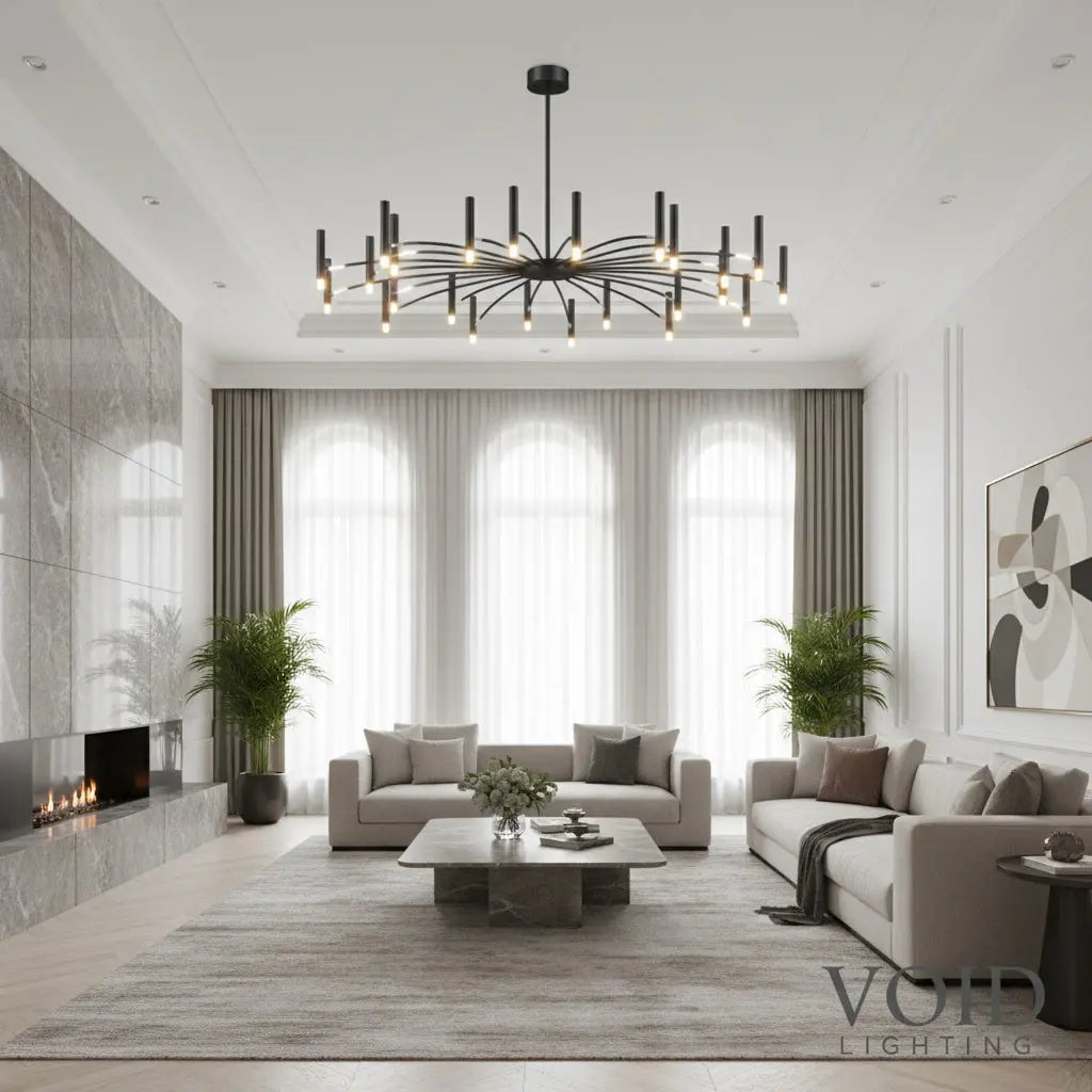 Strandor™ Modern LED Chandelier – Adjustable Multi-Arm Ceiling Light Luminescense