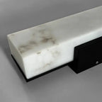 MarbellaLux™ Modern Marble LED Wall Sconce – Luxury Minimalist Vertical Accent Light Luminescense