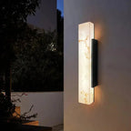 MarbellaLux™ Modern Marble LED Wall Sconce – Luxury Minimalist Vertical Accent Light Luminescense