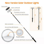 LumiSway™ Solar Swaying Garden Lights – Wind-Responsive LED Landscape Stakes, IP65 Waterproof Outdoor Pathway Lighting Luminescense