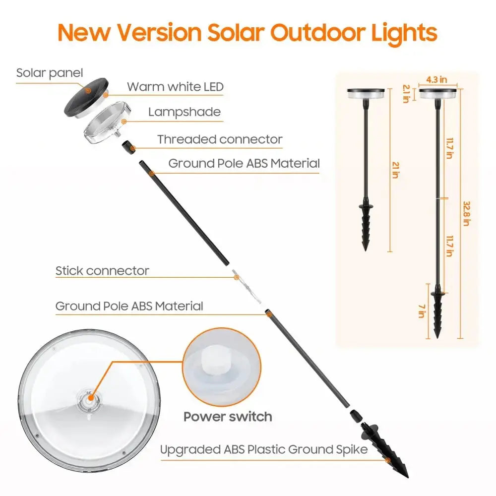 LumiSway™ Solar Swaying Garden Lights – Wind-Responsive LED Landscape Stakes, IP65 Waterproof Outdoor Pathway Lighting Luminescense