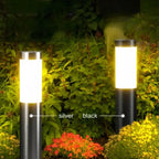 SolarPath™ Stainless Steel Outdoor Path Lights – Modern IP65 Garden & Walkway Lighting (Small & Large) Luminescense
