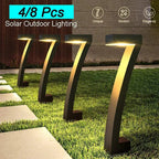 LumiPath™ Modern Outdoor Pathway Lights – Weatherproof Auto On/Off Solar Lighting Luminescense