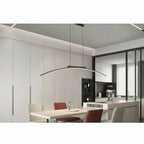 ArcLinea™ Curved Linear LED Pendant Light – Modern Pendant Chandelier Luminescense