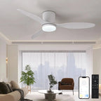 Aeris™ Modern LED Ceiling Fan with Remote Control – 3-Blade Silent Ceiling Fan Ligh Luminescense