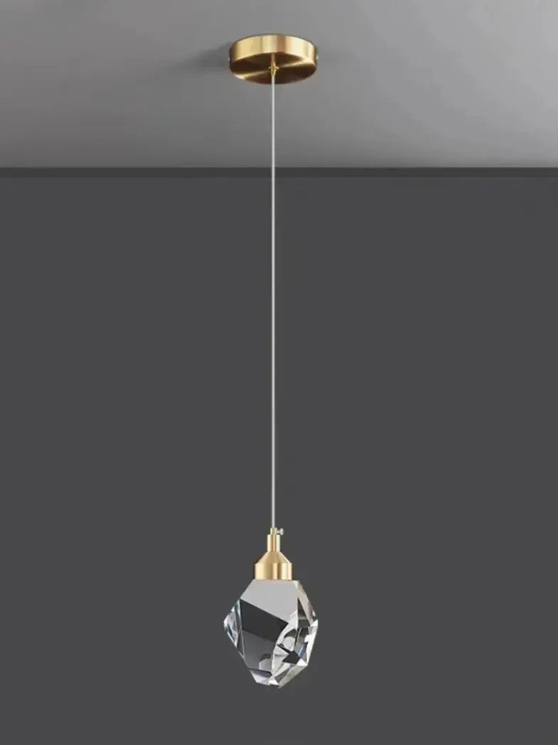 Virello™ Crystal Drop Pendant Light - K-Crystal Linear Chandelier Luminescense