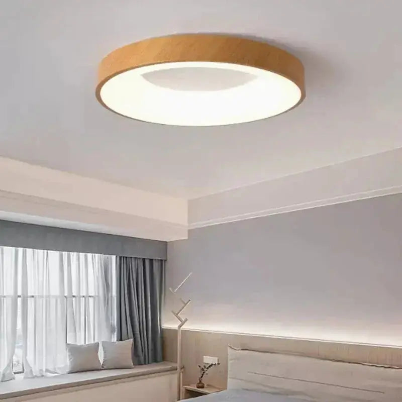 HaloLine™ Ultra-Slim LED Flush Mount Ceiling Light – Modern Round Aluminum Fixture Luminescense